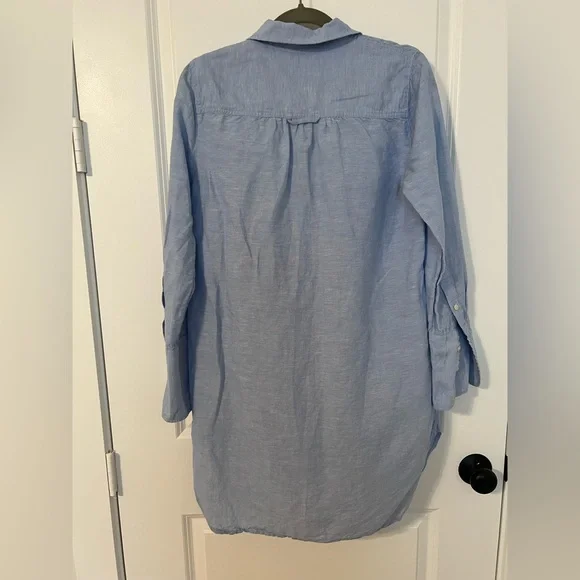 J. Crew Classic-fit Beach Shirt in Linen-cotton Blend - S - Picture 5 of 9